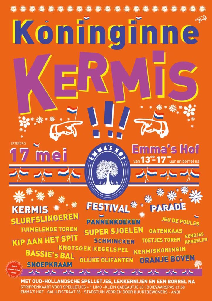 poster koninginnekermis